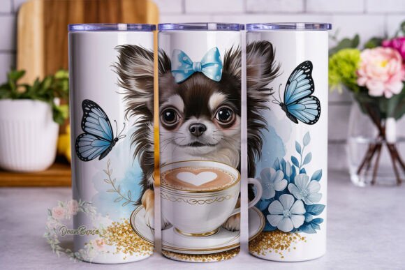 Cute Chihuahua Coffee Tumbler Wrap Review