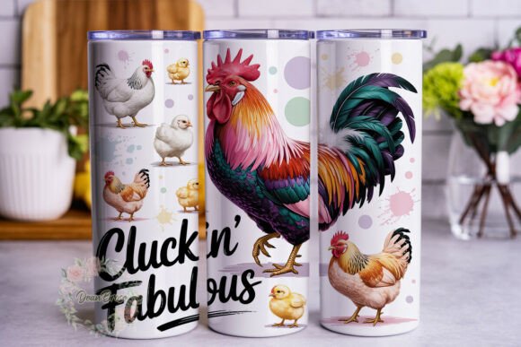 Fabulous Chicken 20oz Tumbler Wrap Review