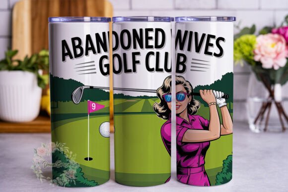 Golf Woman Magenta Dress 20oz Tumbler Embroidery Review