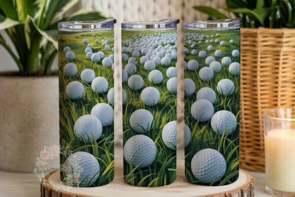 Green Grass Golf Ball Tumbler Wrap Review