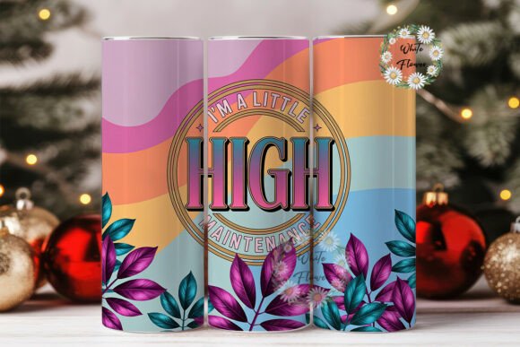 High Maintenance Metallic Leaves Tumbler Review