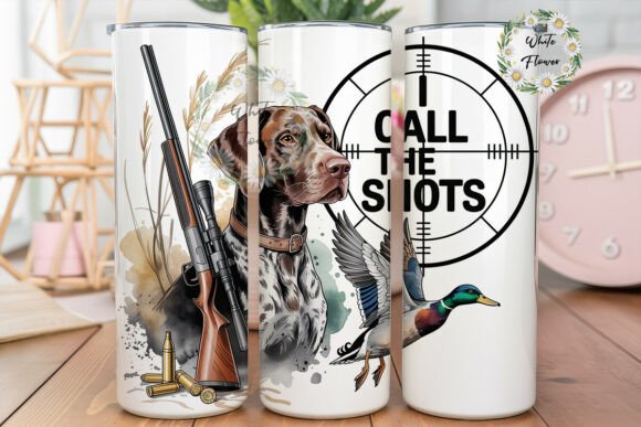 Hunting Dog Duck Rifle Tumbler Wrap Review