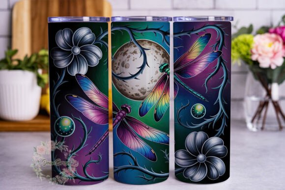 Iridescent Dragonflies Tumbler Wrap Review