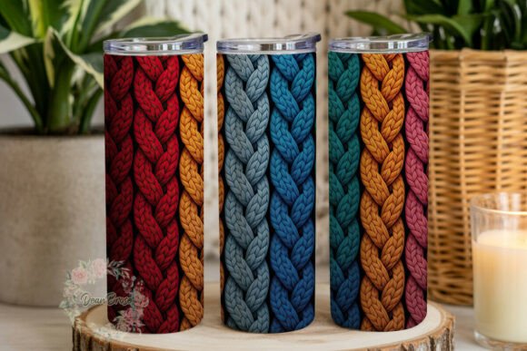 Knit Texture Color Block 20oz Tumbler Review