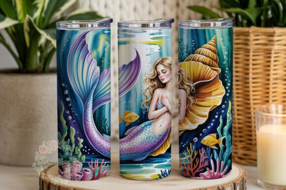 Mermaid Ocean Dream Tumbler Wrap Review