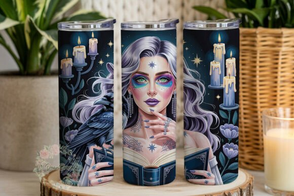 Mystical Raven Maiden Tumbler Wrap Review