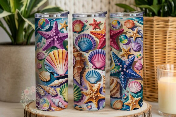 Ocean Seashell Starfish 20oz Tumbler Review