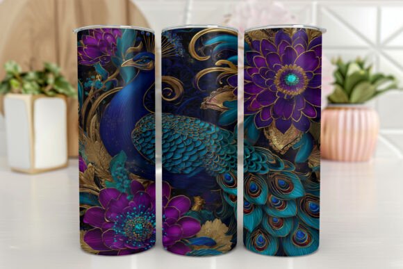 Peacock 20oz Skinny Tumbler Sublimation Review
