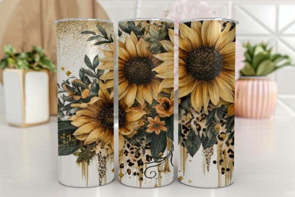 Sunflower Glitter Tumbler Sublimation Review