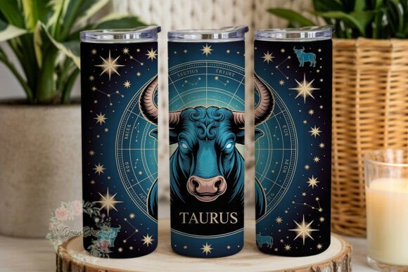 Taurus Zodiac Celestial 20oz Tumbler Embroidery Review