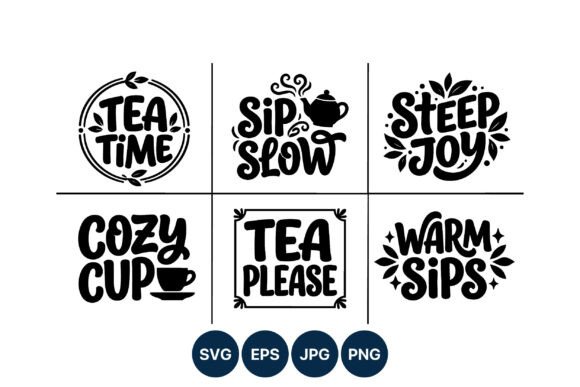 Tea Time Sip Slow Cozy Cup Warm Sips Embroidery Review