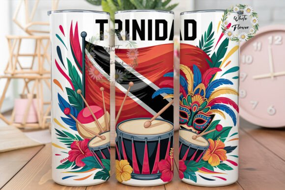 Trinidad Carnival Art 20oz Tumbler Wrap Review
