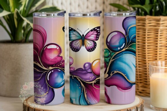 Vibrant Ink Butterfly Art 20oz Tumbler Review