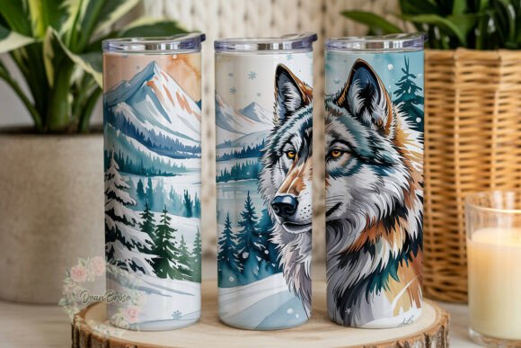 Winter Wolf Forest Tumbler Wrap Review